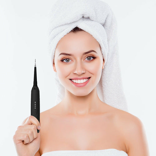Electric Tooth Cleaner Sonic Dental Scaler LED Light Teeth Whitening