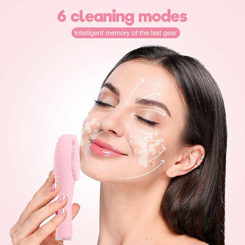 Silicone Facial Cleansing Brush Lifting Face Massager